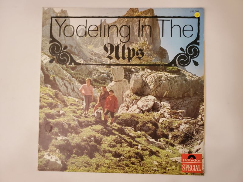 Unknown Yodeling In The Alps vinyl record